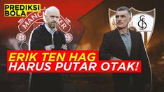 Berita motion grafis prediksi Liga Europa. Misi sulit MU taklukkan Sevilla