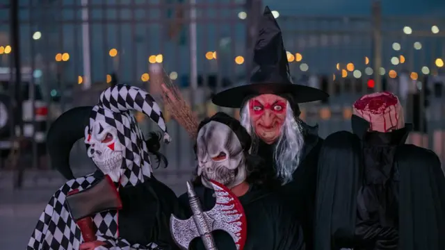 Pesta Halloween di Kerajaan Arab Saudi.