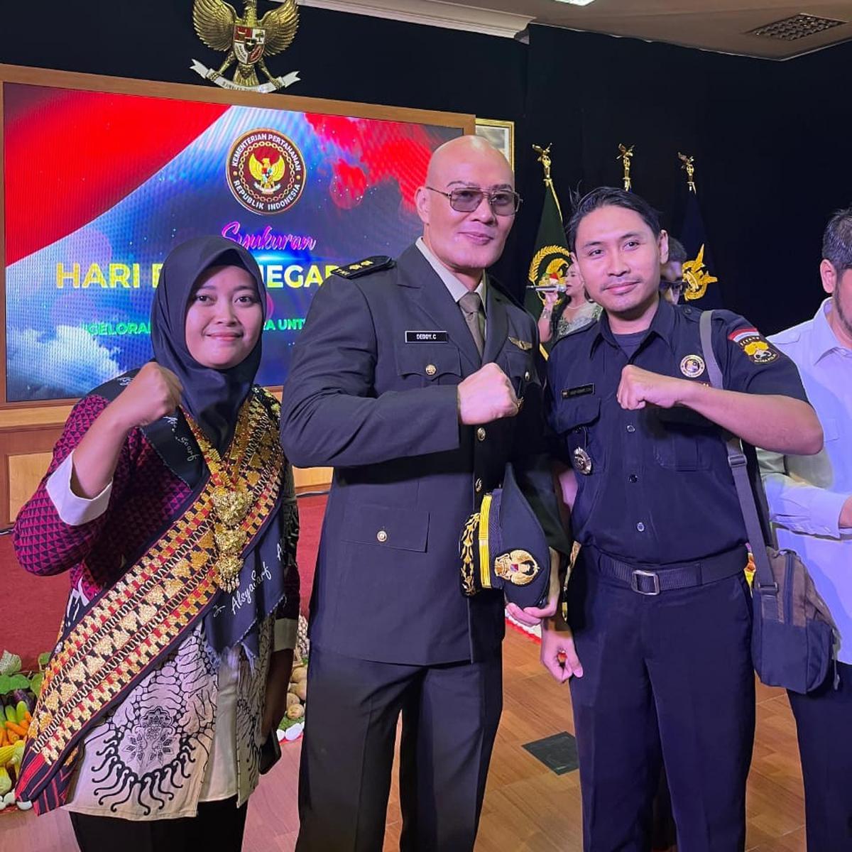 Nasabah PNM Mekaar Asal Lampung Raih Penghargaan Aksi Nyata Bela Negara