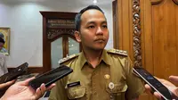 Wali Kota Solo Respati Ardi di Balai Kota Solo, Senin (16/6).(Liputan6.com/Fajar Abrori)