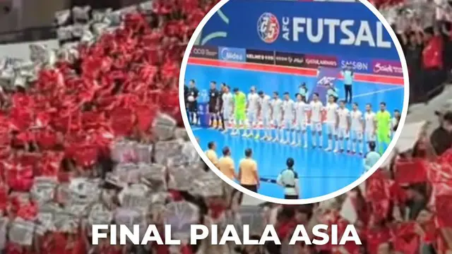 Final Piala Asia Futsal 2026 Meriah, 10 Ribu Penonton Padati Indonesia Arena