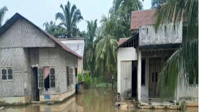 Cuaca Ekstrem Terjang Langkat, 1 Tewas dan Puluhan Warga Mengungsi