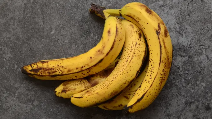 pisang terlalu matang