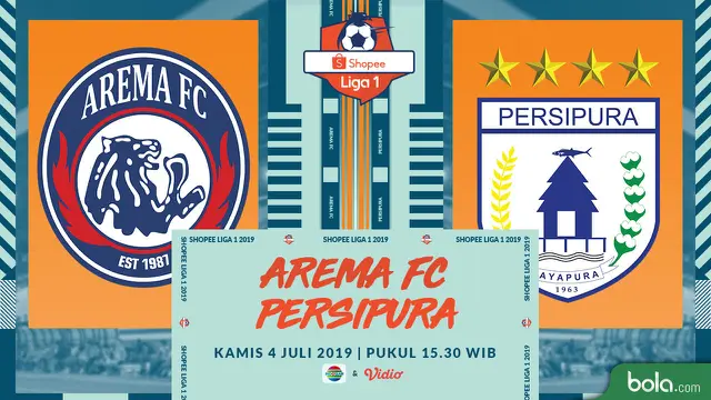 Arema FC Vs Persipura Jayapura