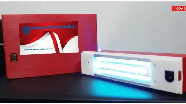 Ilustrasi prototipe disinfektan elektronik