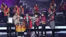 Liga Dangdut Indonesia merupakan ajang pencarian bakat penyanyi dangdut terbaru dari stasiun Indosiar. Para kontestan LIDA sendiri merupakan bakat-bakat terbaik hasil seleksi tim panitia dari 34 provinsi yang ada di Indonesia. (Bambang E Ros/Bintang.com)