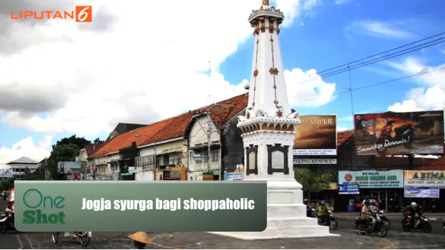 Jogja adalah salah satu dari beberapa kota tujuan wisata terbaik di Indonesia. Dari wisata sejarah, wisata belanja hingga wisata alam. Berikut ini 7 tempat belanja asyik untuk para shopaholic di Jogja..