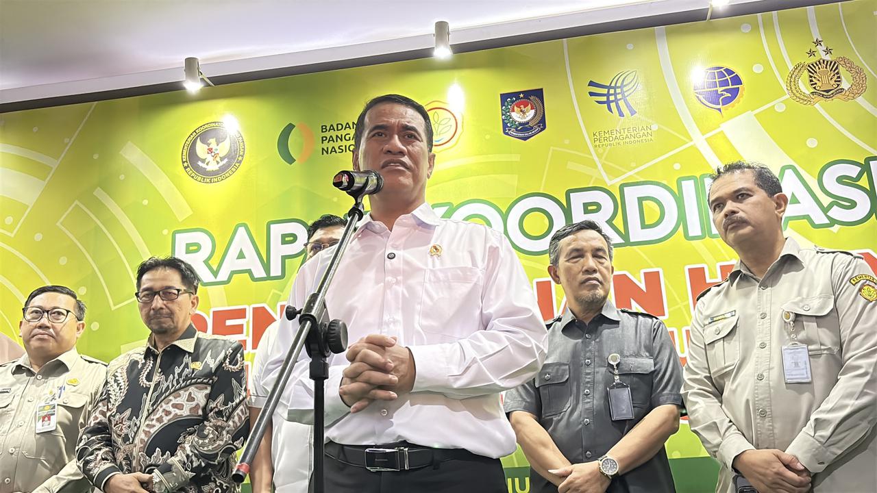 Mentan Pastikan Pasokan Aman, Harga Pangan Stabil hingga Lebaran 2026