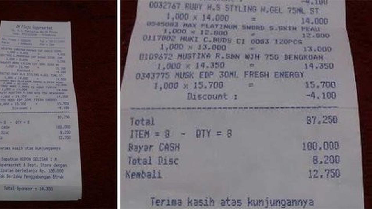 Konsumen ungkap dugaan kecurangan kasir supermarket di Palembang