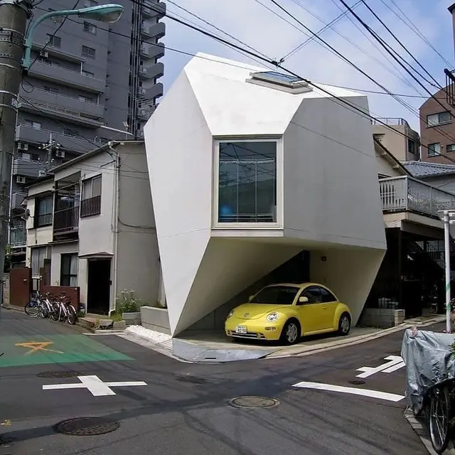 7 Potret Isi Rumah Berbentuk Unik di Jepang, Jadi Solusi di Tempat Sempit