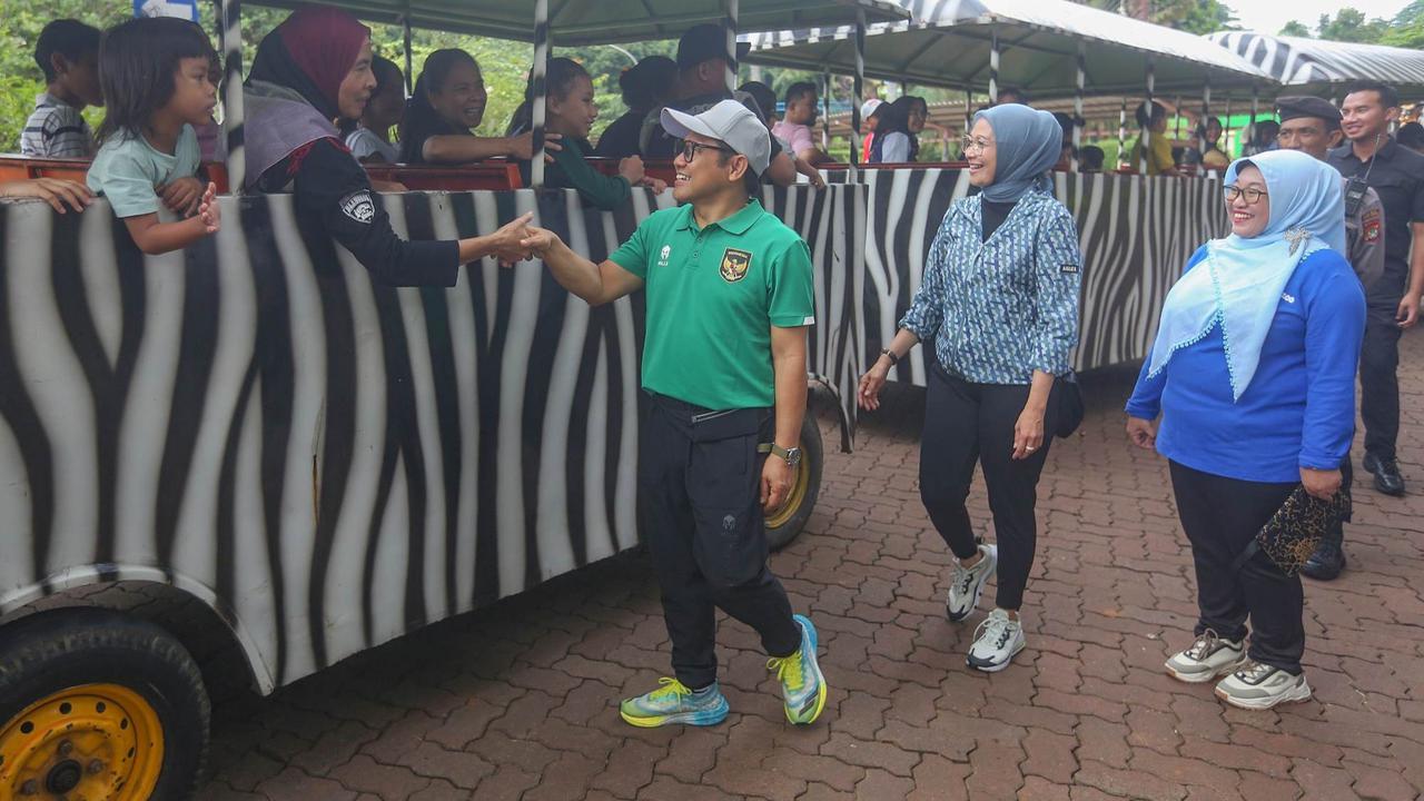 Cak Imin kunjungi Taman Margasatwa Ragunan