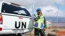 Citizen6, Lebanon: Prajurit TNI yang tergabung dalam Satgas POM TNI Konga XXV-D/Unifil, selalu siap untuk melaksanakan tugasnya selama 24 jam. (Pengirim: Badarudin Bakri)