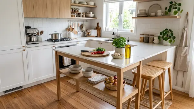 Model Kitchen Island Mini untuk Dapur Rumah Mungil