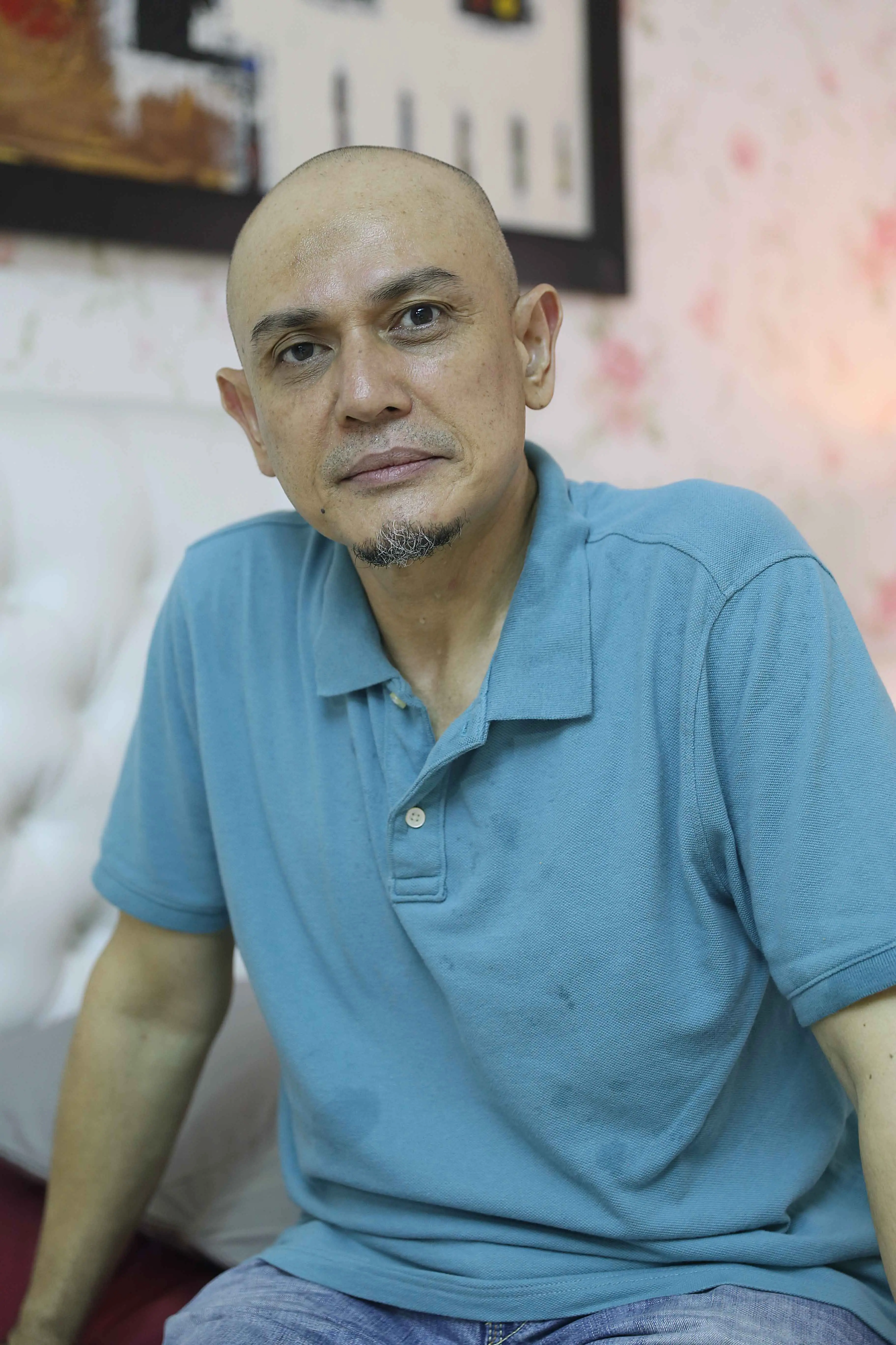 Pernah merasakan ketergantungan terhadap narkoba, Hengky Tornando tidak kesulitan saat bermain dalam film 3 Pilihan. (Nurwahyunan/Bintang.com)