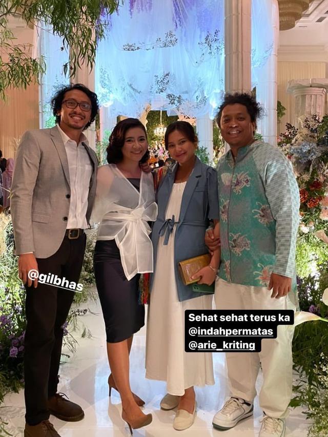 6 Potret Seleb di Pernikahan Bintang Emon, Kehadiran Arafah Rianti Curi Perhatian