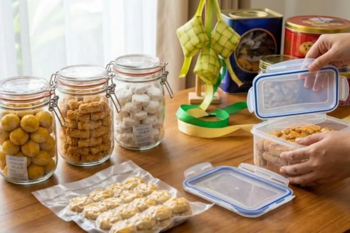 cara memanfaatkan sisa kue lebaran