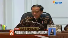 Dalam rapat terbatas penanggulangan bencana di Sulteng, Presiden meminta suplai listrik, air bersih dan bahan bakar minyak, menjadi prioritas utama untuk para korban.