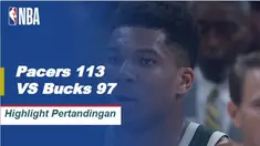 Thaddeus Young mencetak 25 poin dengan 11 rebound dan Victor Oladipo menambahkan double-double (12 poin, 10 rebound) dalam kembalinya dia dari cedera, karena Pacers memenangkan kelima berturut-turut dengan melaju melewati Bucks, 113-97.