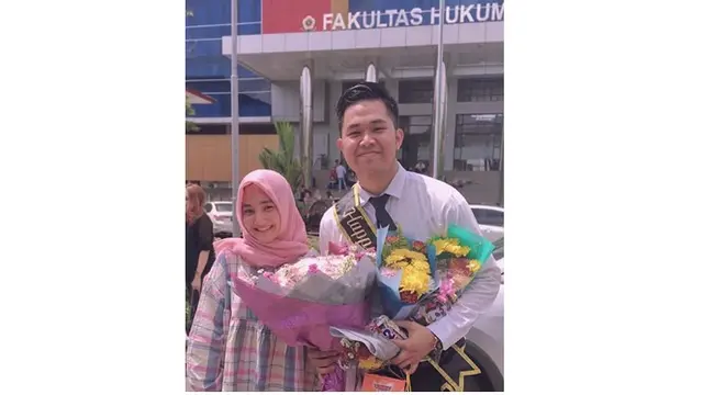 Bukan orang biasa, kekasih Fatin adalah putra Bupati Musi Rawas.