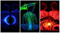 Seni Lukis Tubuh 'Glow in the Dark'