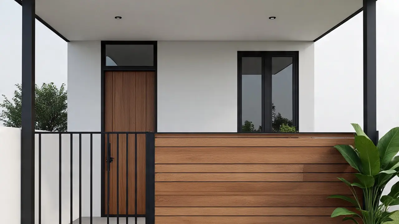 Pagar Teras Rumah Minimalis