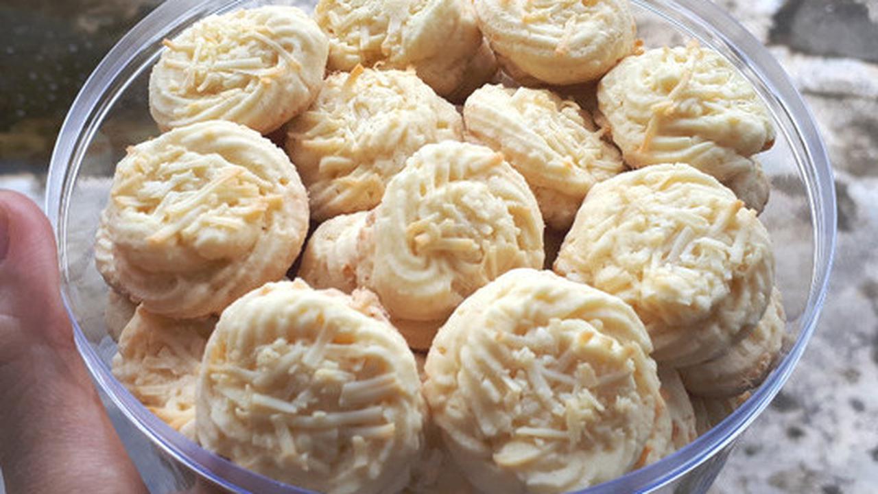 ilustrasi resep kue kering sagu keju/cookpad