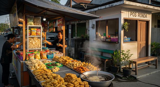 7. Jualan Camilan dan Gorengan