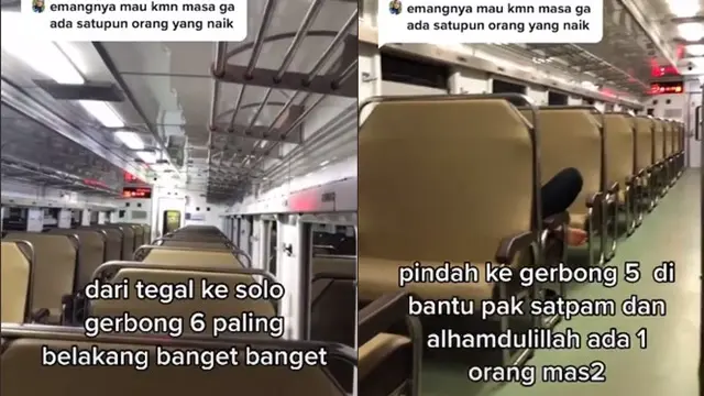 Viral Cerita Wanita Sendirian di Kereta Selama Perjalanan Ini Bikin Merinding