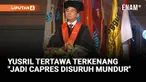 Menteri Koordinator Bidang Hukum, Hak Asasi Manusia, Imigrasi, dan Pemasyarakatan, Yusril Ihza Mahendra, bercerita lika liku perjalanan hidupnya. Salah satunya waktu 1998, dirinya pernah menjadi calon presiden namun disuruh mundur oleh pimpinan MPR A...