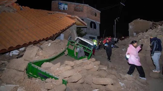 Gempa Magnitudo 5,5 di Peru Tewaskan 6 Orang