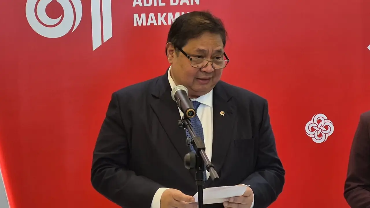 Pertemuan Menko Airlangga dengan Menteri Federal Kerja Sama Ekonomi dan Pembangunan Jerman, Reem Alabali Radovan. (Liputan6.com/Ariefh Rahman H)