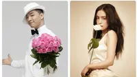 Taeyang yang merupakan personel Big Bang dikabarkan sempat menjalin hubungan cinta dengan artis cantik Min Hyorin.