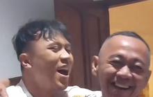 Sempat Berseteru, Ini Momen Food Vlogger Juju dan Bang Madun 'Nyak Kopsah' Damai Pelukan Erat