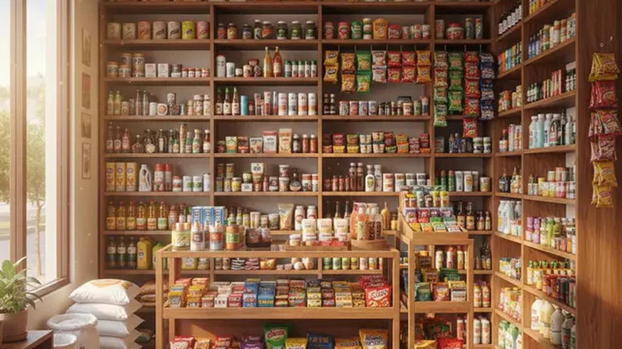 8 Inspirasi Warung Kelontong dengan Ruangan Terbatas Tapi Terlihat Penuh dan Lengkap