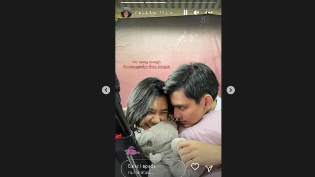 Ziva Magnolya dan Rey Bong dipasangkan di serial A+ (Foto: IG nuradatau)
