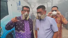 Perintah Tegas Gubernur Andra Soni Usai Tinjau Kebakaran TPA Jatiwaringin