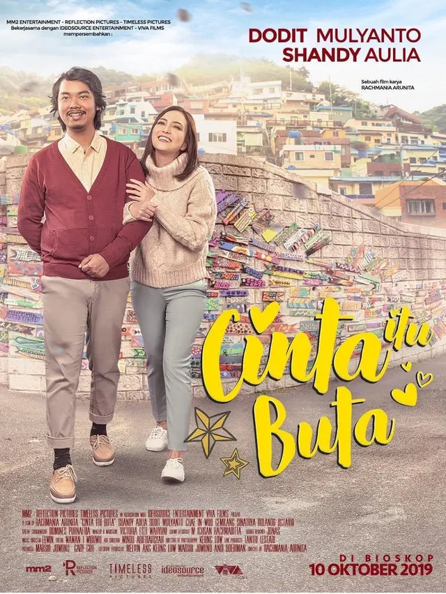 Poster film Cinta Itu Buta. (Foto: Dok. IMDb)