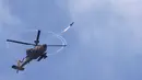Militer Israel kembali melancarkan serangan udaranya dengan menggunakan helicopter Apache. (23/7/14) (REUTERS/Baz Ratner) 