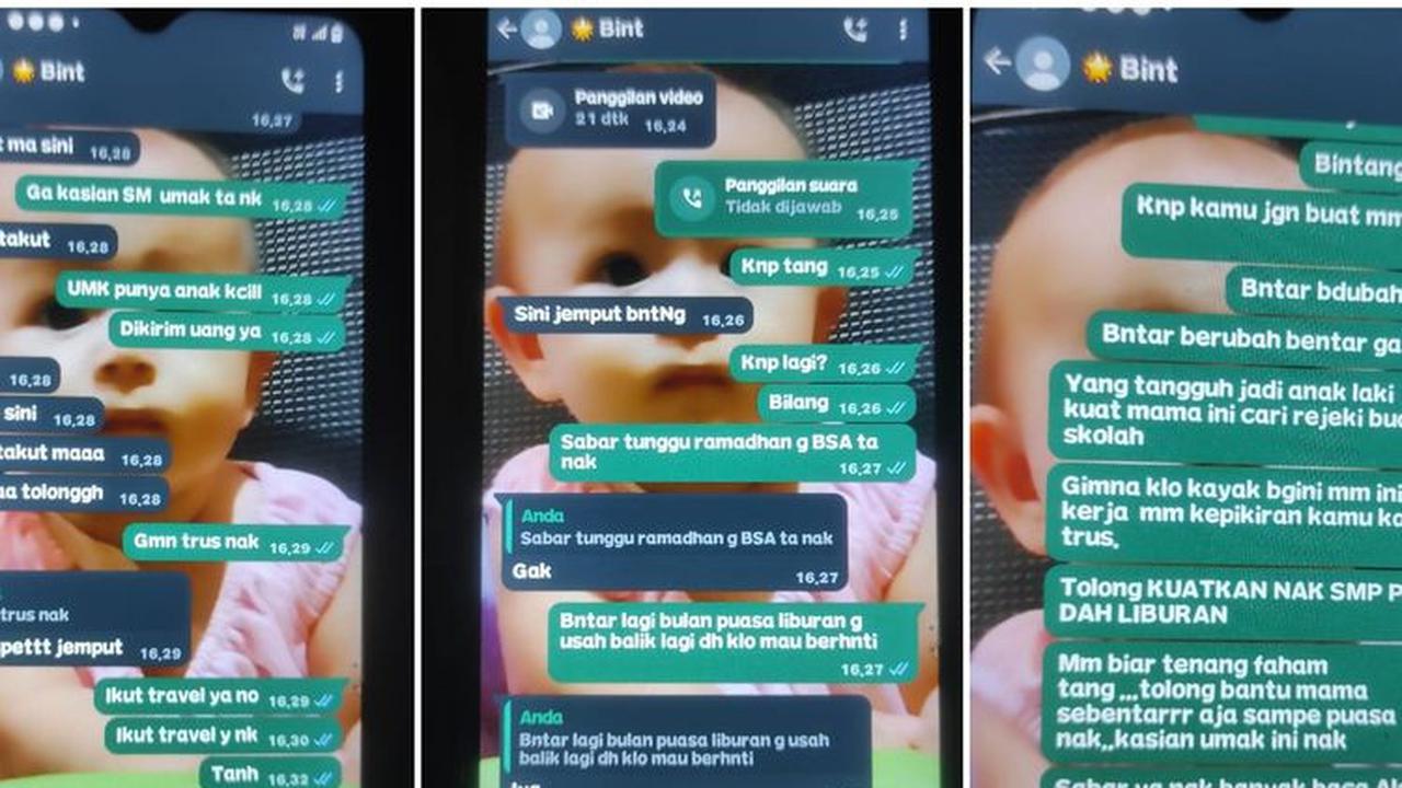 Pesan Terakhir Bintang kepada ibunya sebelum meninggal dunia (Istimewa)