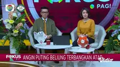 Simak Fokus Pagi (17/12) dengan berita-berita sebagai berikut, Ratusan Rumah Terendam Banjir, Diduga Cemburu, Pria Dibacok Kerabatnya, Jelang Perayaan Natal 2022, Kroasia vs Maroko, Perebutan Peringkat Ketiga, Remaja Konvoi Bawa Senjata Tajam.