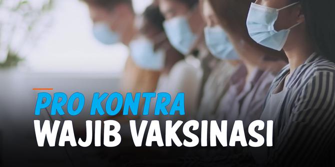 VIDEO: Pro Kontra Wajib Vaksin Covid-19 Berlanjut ke Kampus