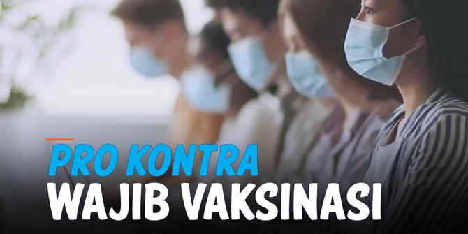 VIDEO: Pro Kontra Wajib Vaksin Covid-19 Berlanjut ke Kampus