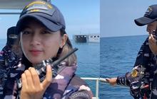 Panas-panasan Tugas di Laut, Sosok Kowal Cantik & Glowing Bak Artis ini Jadi Sorotan