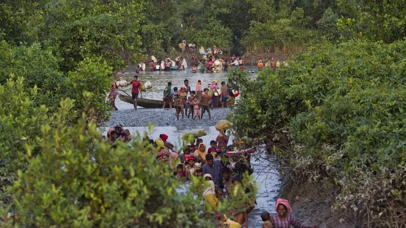 Rohingya di Myanmar. (File AP)