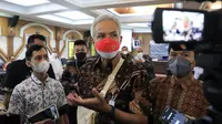 Usai Diskusi dengan Mahfud MD soal Konflik Wadas, Ganjar Sebut Akan Buka Kembali Ruang Dialog