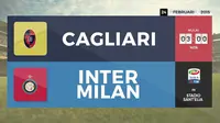 Cagliari vs Inter Milan (Liputan6.com/Sangaji)