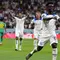 Gol Bukayo Saka menjadi gol ketiganya pada Piala Dunia 2022 yang menjadi Piala Dunia pertamanya. Pada fase grup, pemain milik Arsenal tersebut mampu menyumbang 2 gol yang dicetaknya pada matchday pertama saat menang 6-2 atas Iran. (AP/Manu Fernandez)
