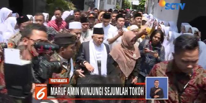 Safari Politik Ma'ruf Amin di Yogyakarta