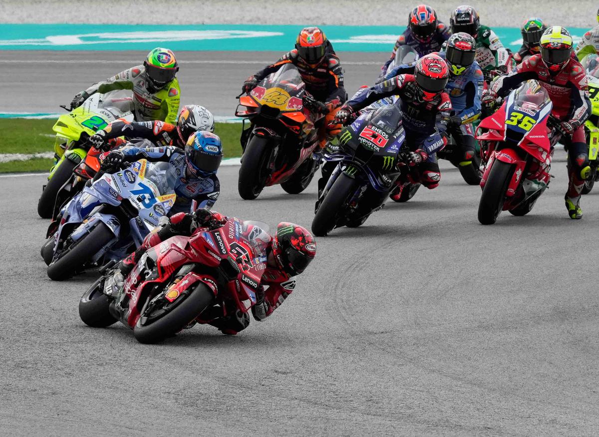 FOTO: Bagnaia Perkasa di Sepang, Dominasi Ducati Kian Tak Terbendung