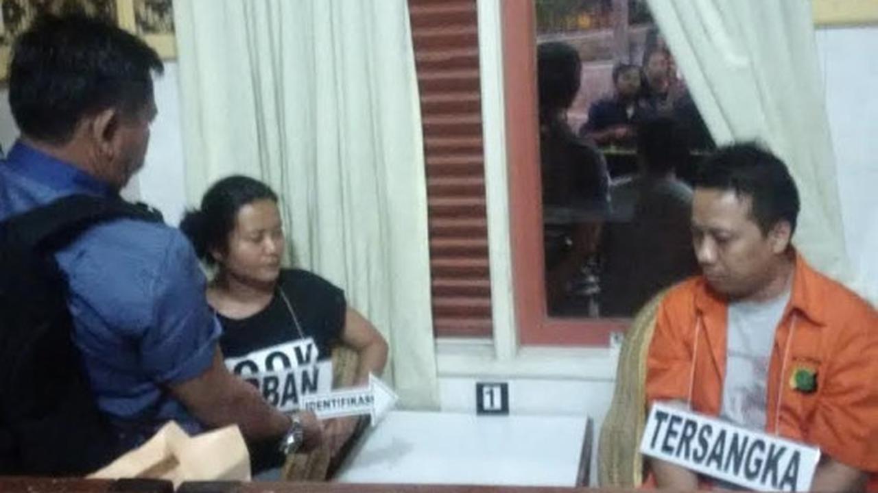 Ini adegan rekonstruksi pembunuhan sekretaris cantik XL
